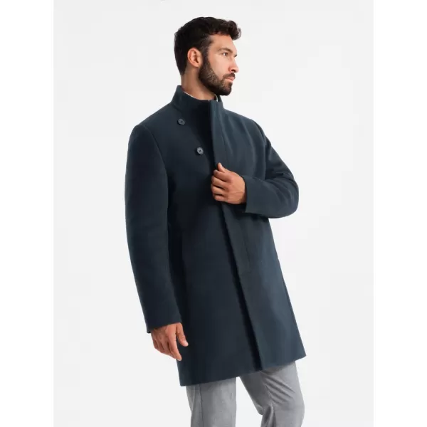  Männlicher Mantel OMBRE OM-COWC-0120 MARINEBLAU 