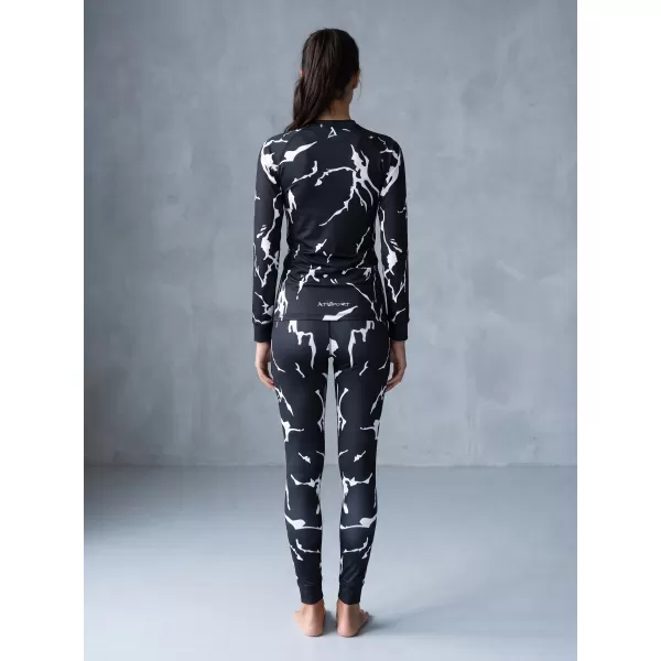  Frauenfunktionelle Thermohosen Prämie ALTISPORT VOJ/ALW052TER02 SCHWARZ 