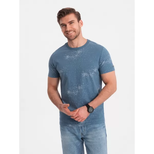 Hemd OMBRE OM-TSFP-0179 BLAUER DENIM 