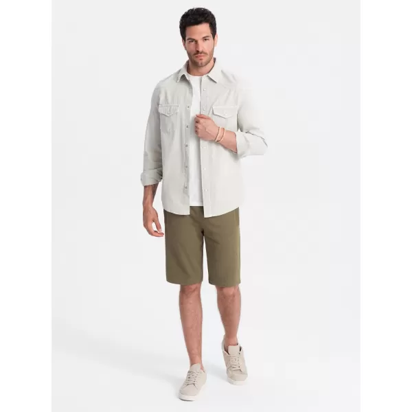  Shorts OMBRE OM-SRBS-0149 OLIVE 