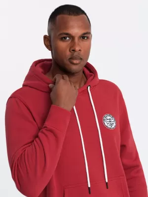 Herren Sweatshirt OMBRE OM-SSNZ-0144 ROT