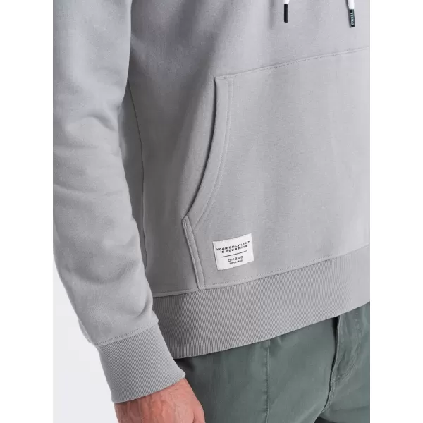  Herren -Sweatshirt OMBRE OM-SSBN-0177 GRAU 