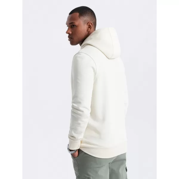  Herren -Sweatshirt OMBRE OM-SSBN-0161 CREME 