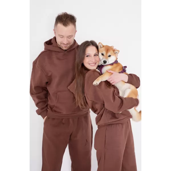  Damen Sweatshirt ALTISPORT BYB/ALW002BY289 SCHOKOLADE 