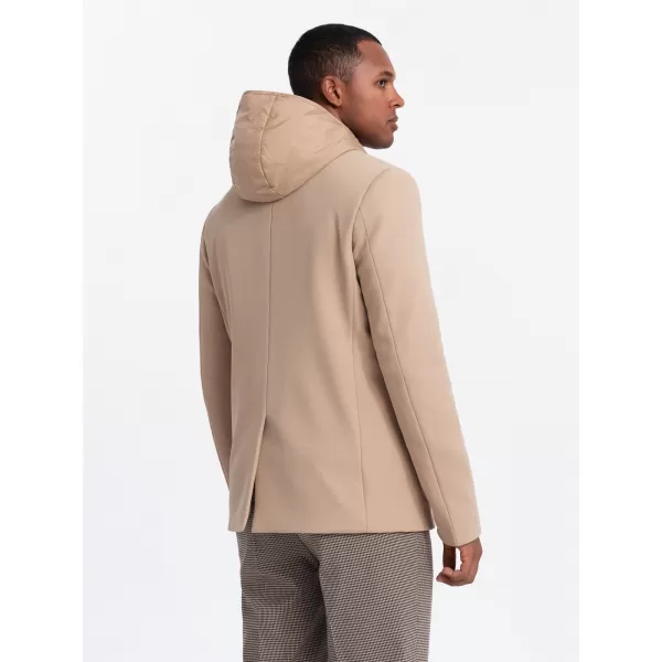  Jacke OMBRE OM-BLZB-0133 HELLBRAUN 