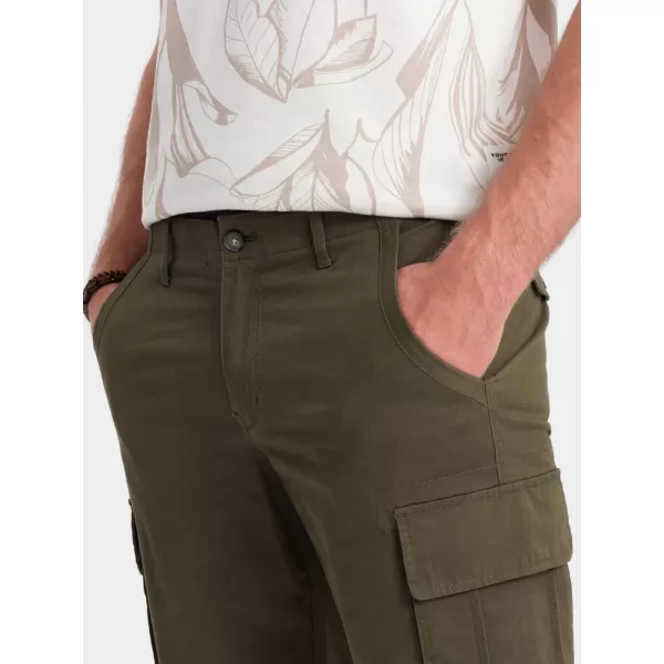  Shorts OMBRE OM-SRCG-0133 DUNKLE OLIVE 