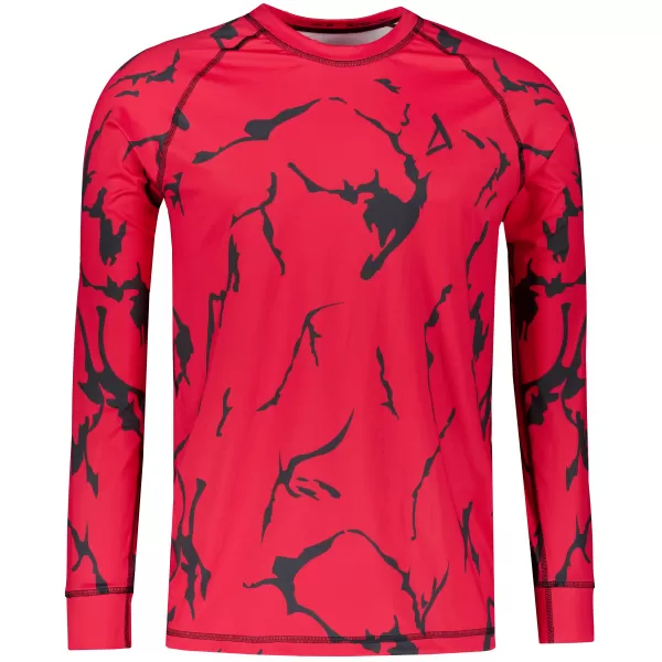  Funktionaler Term T -Shirt von Männern mit Langarmprämie ALTISPORT VOJ/ALM052TER01 ROT 