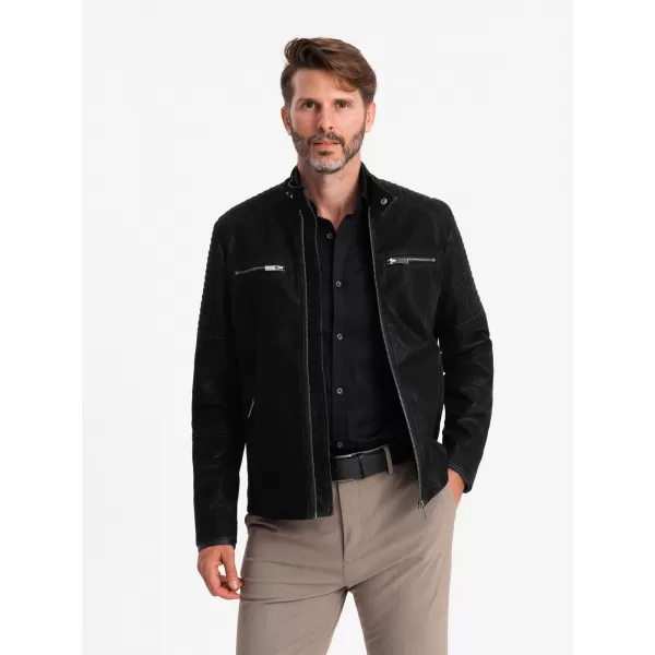  Jacke OMBRE OM-JAFL-0197 SCHWARZ 
