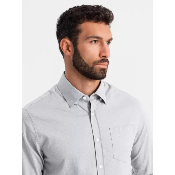  Hemd OMBRE OM-SHCS-0174 GRAU 