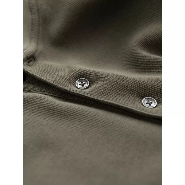  Herren t -Shirt mit langen Ärmeln OMBRE OM-LSCL-0120 OLIVE 