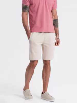 Shorts OMBRE OM-SRBS-0139 LEICHT BEIGE