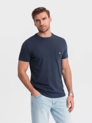 Hemd OMBRE OM-TSCT-0109 MARINEBLAU