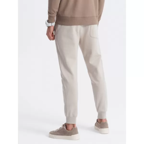  Herren -Traursanzüge OMBRE OM-PABS-0173 LEICHT BEIGE 