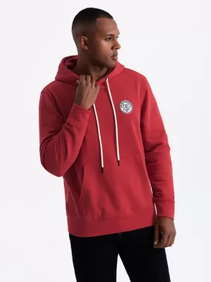 Herren Sweatshirt OMBRE OM-SSNZ-0144 ROT