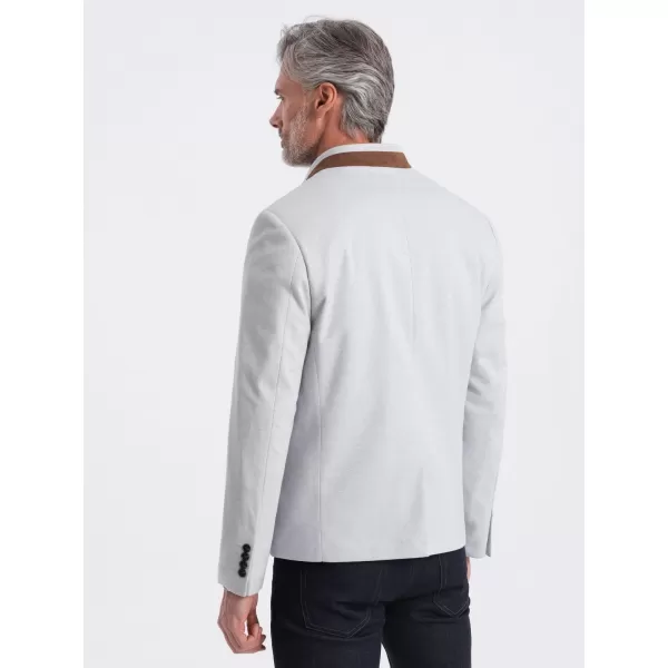 Jacke OMBRE OM-BLZB-0131 GRAUE MELANGE 