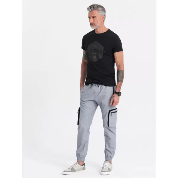  Hose OMBRE OM-PAJO-0135 HELLGRAU 