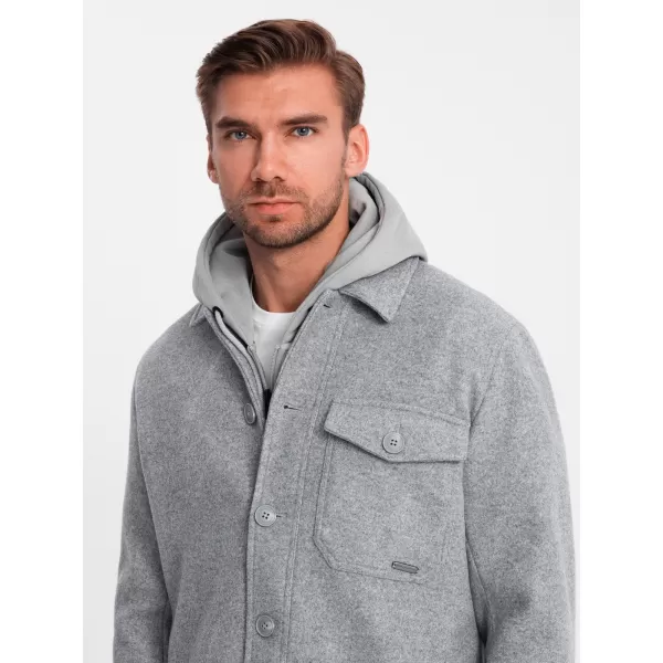  Jacke OMBRE OM-JANP-0199 GRAU 