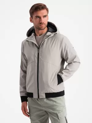 Jacke OMBRE OM-JANP-0149 GRAU