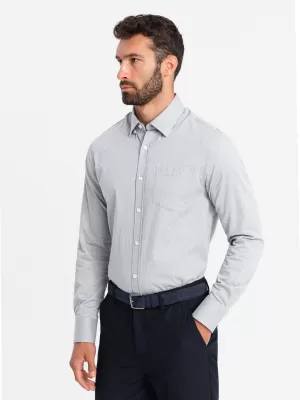 Hemd OMBRE OM-SHCS-0174 GRAU