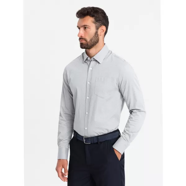  Hemd OMBRE OM-SHCS-0174 GRAU 