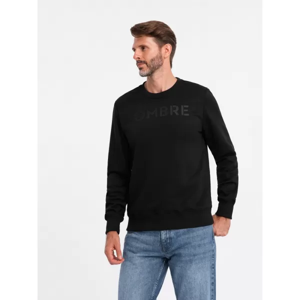 Herren -Sweatshirt OMBRE OM-SSPS-0181 SCHWARZ 