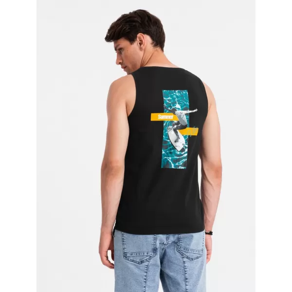  Tanktop OMBRE OM-TSTT-0191 SCHWARZ 