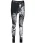 Frauenfunktionelle Thermohosen Prämie ALTISPORT VOJ/ALW055TER02 SCHWARZ UND WEIß