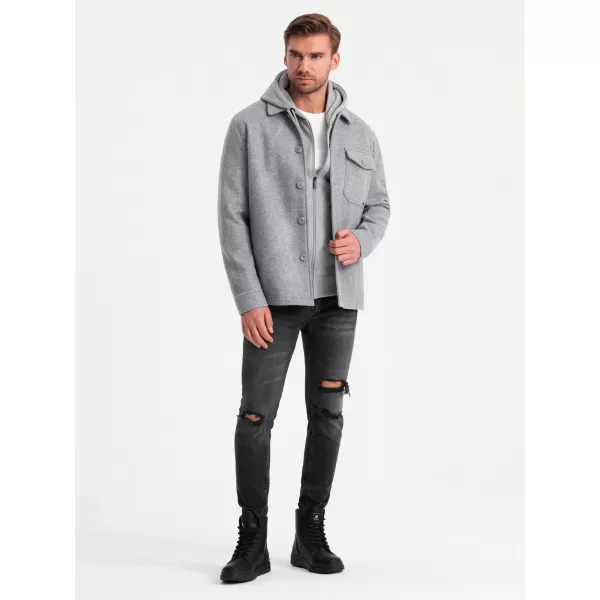  Jacke OMBRE OM-JANP-0199 GRAU 