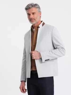 Jacke OMBRE OM-BLZB-0131 GRAUE MELANGE