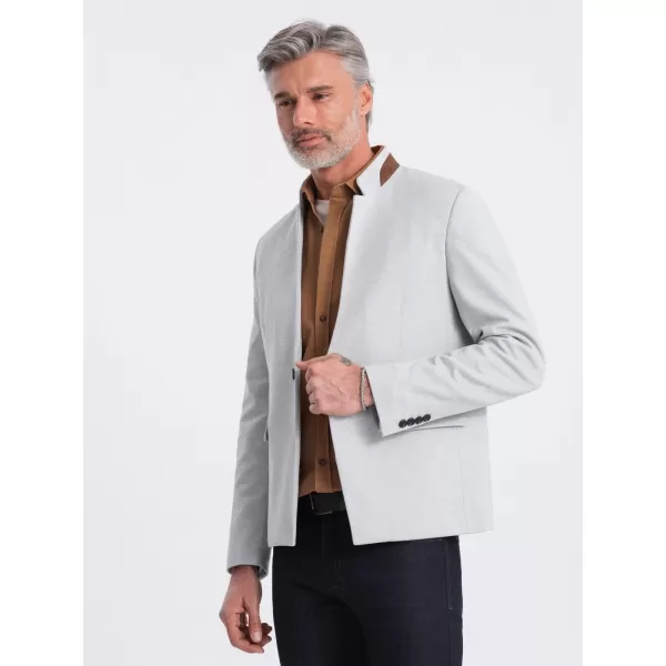  Jacke OMBRE OM-BLZB-0131 GRAUE MELANGE 
