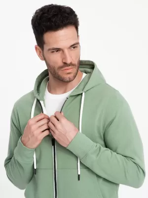 Herren -Sweatshirt OMBRE OM-SSBZ-0178 GRÜN