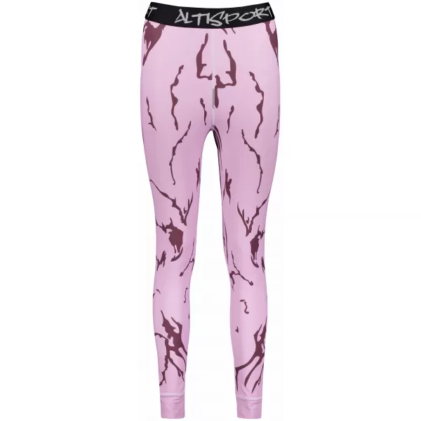 Frauenfunktionelle Thermohosen Prämie ALTISPORT VOJ/ALW052TER02 ROSA 