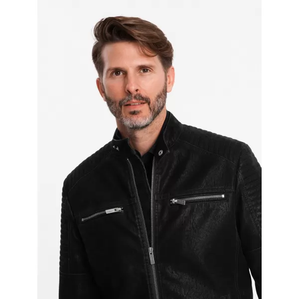  Jacke OMBRE OM-JAFL-0197 SCHWARZ 