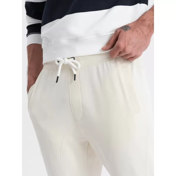  Herren -Traursanzüge OMBRE OM-PABS-0173 CREME 