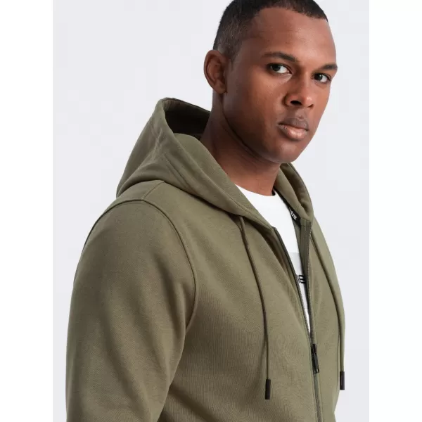  Herren -Sweatshirt OMBRE OM-SSBZ-0160 OLIVE 