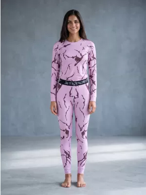 Frauenfunktionelle Thermohosen Prämie ALTISPORT VOJ/ALW052TER02 ROSA