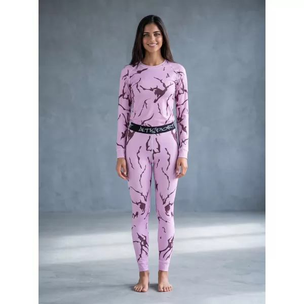  Frauenfunktionelle Thermohosen Prämie ALTISPORT VOJ/ALW052TER02 ROSA 
