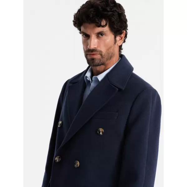  Männlicher Mantel OMBRE OM-COWC-0109 INDIGO 