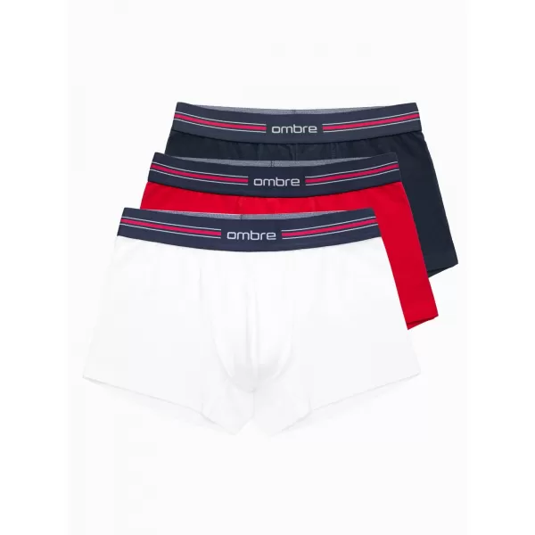  Shorts OMBRE OM-UNBO-0109 3 PACK MIX WEIß 