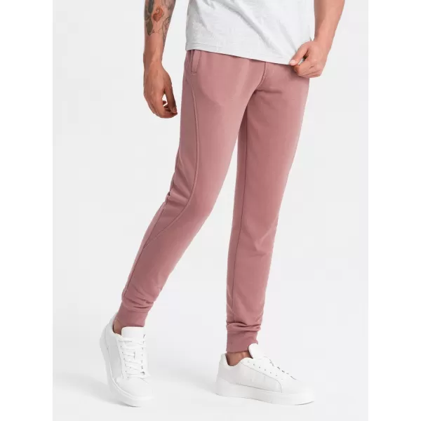 Herren -Traursanzüge OMBRE OM-PABS-0174 DUNKELROSA 