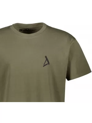 Herren übergroße t -Shirt ALTISPORT BYB/ALM002BY102 OLIVE