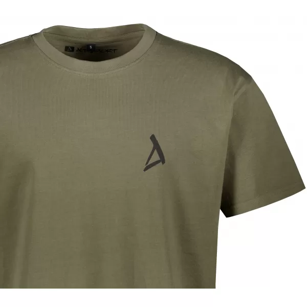  Herren übergroße t -Shirt ALTISPORT BYB/ALM002BY102 OLIVE 