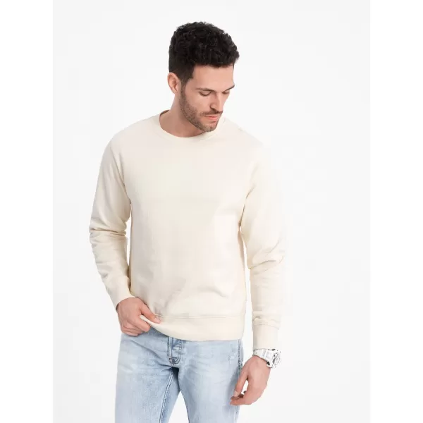  Herren -Sweatshirt OMBRE OM-SSBN-0175 CREME 