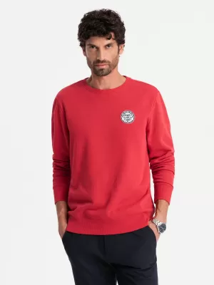 Herren Sweatshirt OMBRE OM-SSNZ-0134 ROT