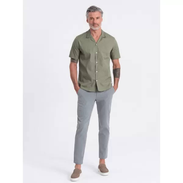  Hemd OMBRE OM-SHSS-0168 KHAKI 