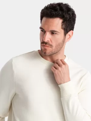 Herren -Sweatshirt OMBRE OM-SSBN-0159 CREME