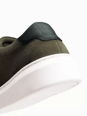 Herrenschuhe OMBRE OM-FOCS-0163 DUNKLES OLIV