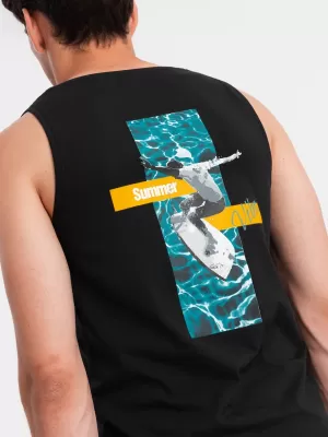 Tanktop OMBRE OM-TSTT-0191 SCHWARZ
