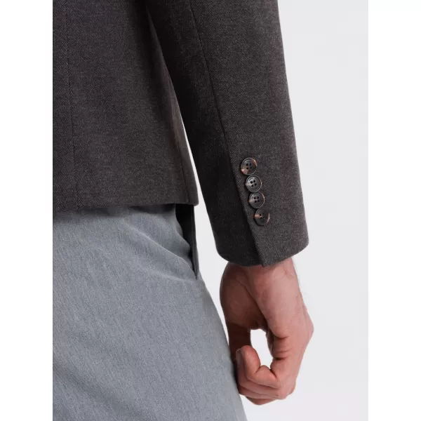  Jacke OMBRE OM-BLZB-0131 SCHWARZE MELANGE 