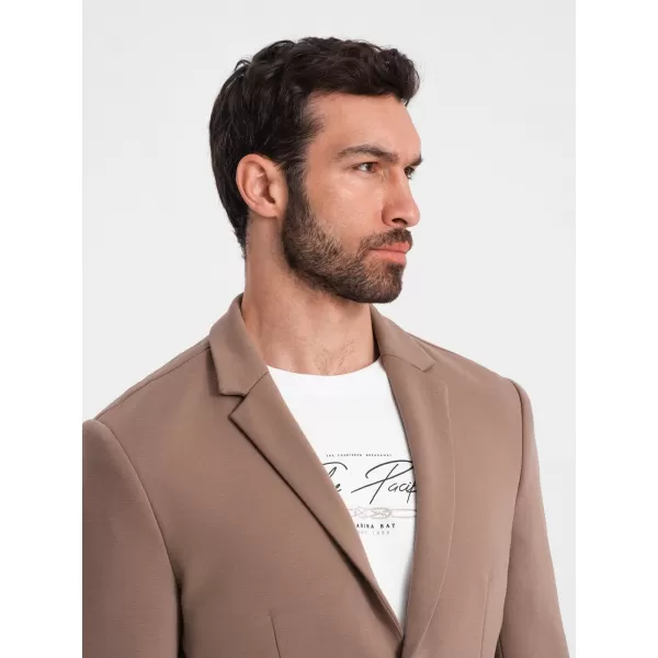  Jacke OMBRE OM-BLZB-0127 DUNKLER BEIGE 